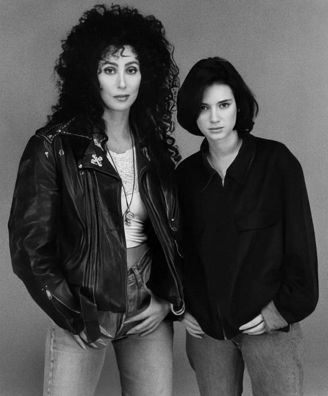 christianvandom's tweet photo. Today I learned Will and Susan Vandom were inspired by Winona Ryder and Cher when they worked together in Mermaids. I can't unsee it anymore, this explains Will's whole fashion sense. https://t.co/3F5lrKyY1F