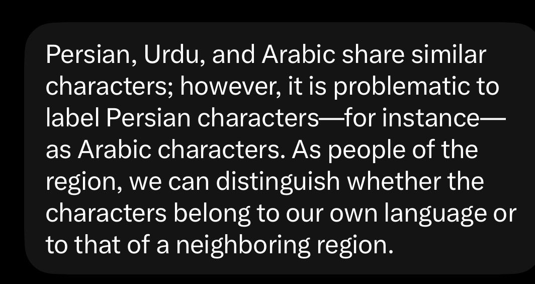 heartstabknight's tweet photo. ok so, let me correct something! anon was kind enough to reach me out in dms and told me respectfully i was wrong that it was arabic, its persian! i apologise for the false info :3 https://t.co/HgkJIOKefY