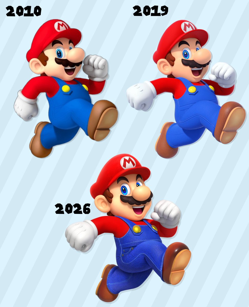 nintenbingo's tweet photo. Updated Mario renders: Old vs. New 🔥

What do you think? Which ones do you prefer? https://t.co/gNDgoVglCZ