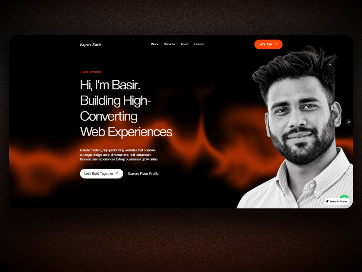 expert_basir's tweet photo. I will design a high-converting WordPress website and landing page- modern, responsive, and fast websites that help your business grow

Special Offer: Get 30% OFF on your first project

Let’s get started https://t.co/wydGkXkuik or DM for queries

#WebDesign #webdeveloper #Website https://t.co/OHWb4mgytg