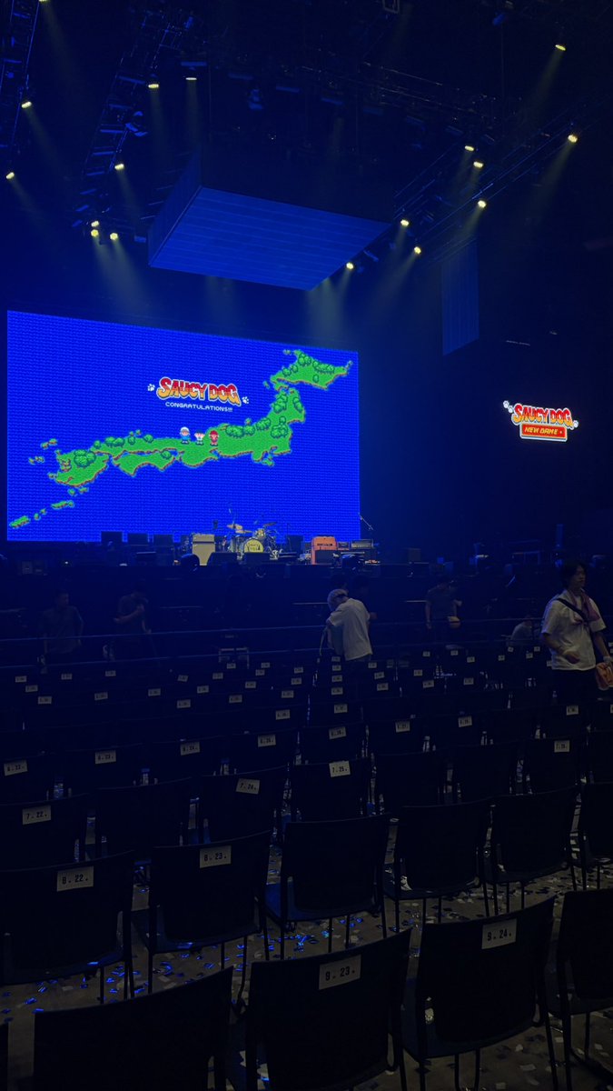 sd_0328's tweet photo. Saucy Dog 
ARENA TOUR  NEW GAME ＋ 
📍GLION ARENA KOBE

京セラぶりのサウシー🫶🏻︎
初めましての方にもいっぱい会えて楽しい1日でした💫 https://t.co/riNCWFtw7x