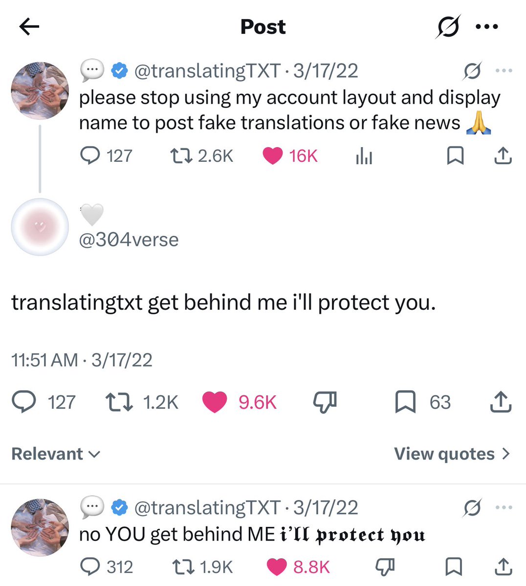 L0VELYBEOMIE's tweet photo. translatingtxt and 304verse interactions were the cutest thing ever 🥹 https://t.co/T9uqgVKu7A