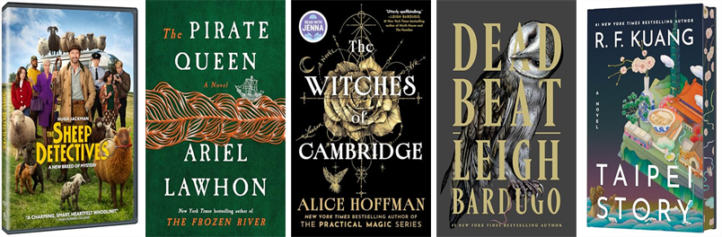 NesmithLibrary's tweet photo. This week the Nesmith Library has 117 new books and one new movie.  New items include The Sheep Detectives. https://t.co/8xWhZYJP2t https://t.co/HGbrWjOFD7