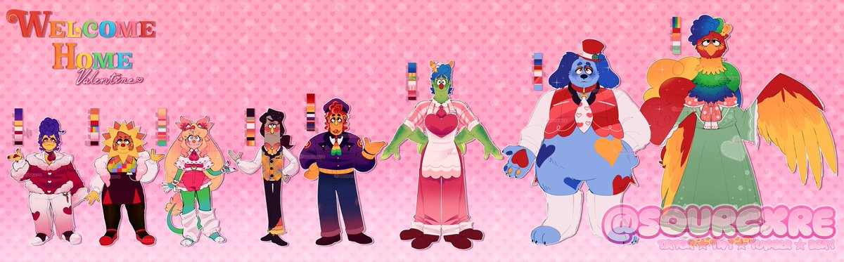 sourcxre's tweet photo. #welcomehomevalentine redesigns (2026 vs 2024)

#welcomehome #welcomehomeau https://t.co/zmnUgvXpJG