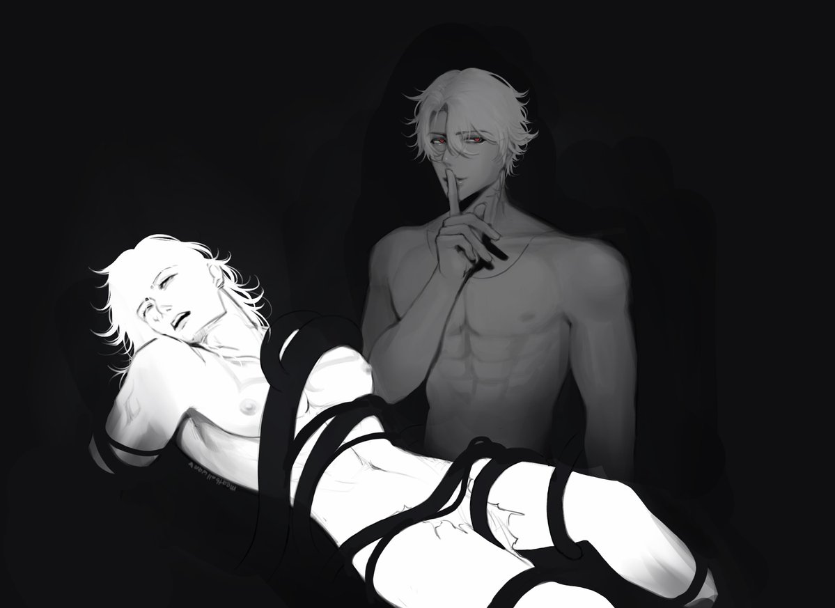 meatball_wan's tweet photo. Finally done with my longfic "Husk Reduction Protocol"!

It's about an Amphoreus bad end, where Phainon is merged with Irontomb

🪦 #phaidei / #irondei
🪦 DEAD DOVE DO NOT EAT
🪦 body/psch horror, non-con, wires + more tags below
🪦 9/9 ch, 37.8k words

🔗⬇️ https://t.co/2IFaEjSKdh