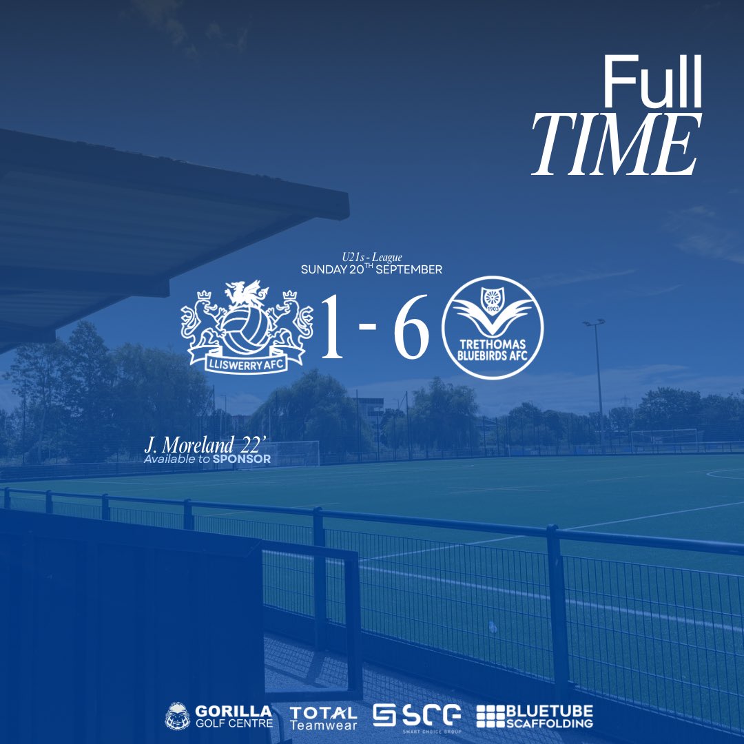 LliswerryFC's tweet photo. A goalless draw for the firsts away to @croesyafc. Another clean sheet and a point on the road.
Reserves came from behind to beat @croesyafc thanks to some top finishes from Morgan Morris.
U21s beaten by a well organised @TreBluebirdsFC this afternoon.
#UpTheLlizards💙🦎⚽️ https://t.co/gqBE3SbTLS