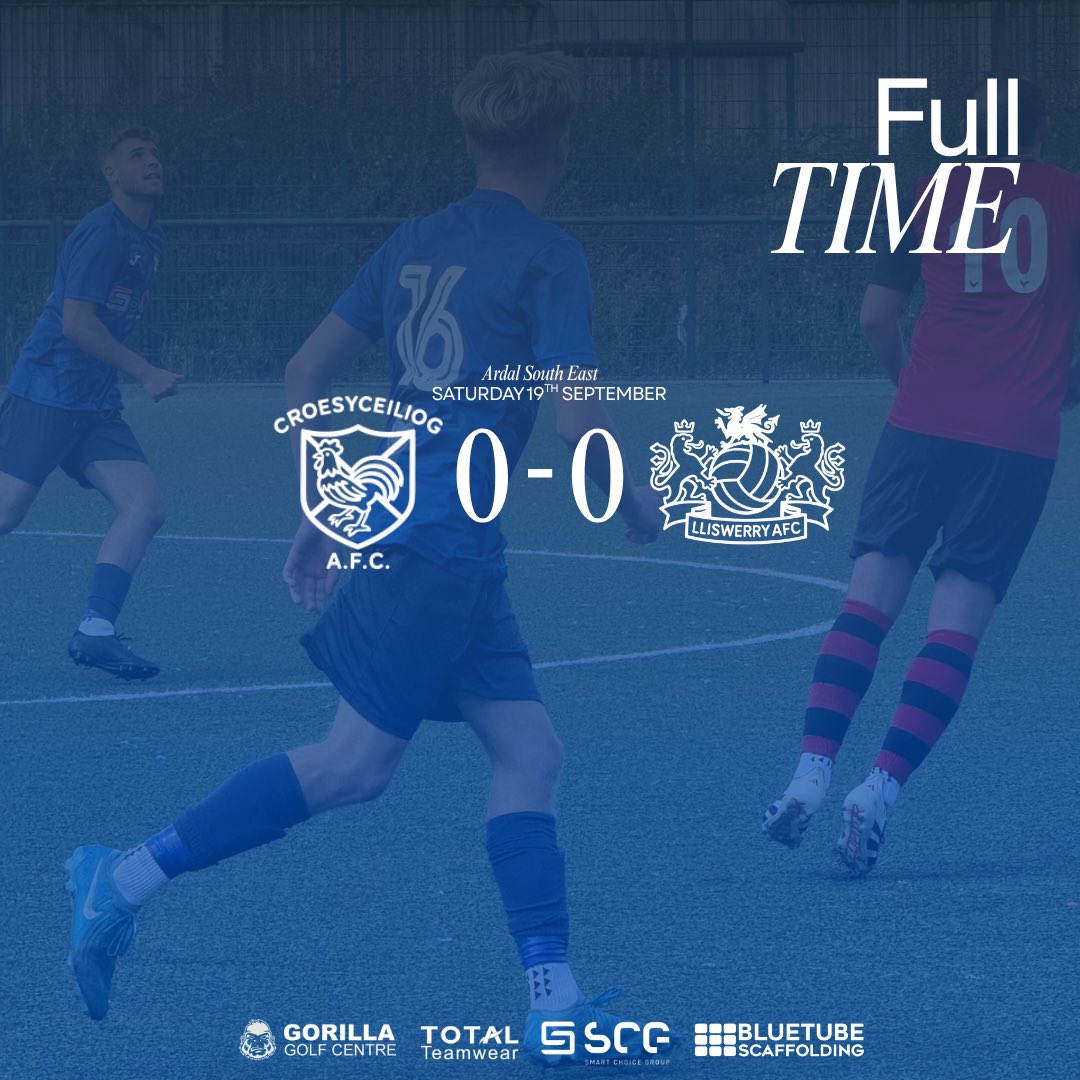 LliswerryFC's tweet photo. A goalless draw for the firsts away to @croesyafc. Another clean sheet and a point on the road.
Reserves came from behind to beat @croesyafc thanks to some top finishes from Morgan Morris.
U21s beaten by a well organised @TreBluebirdsFC this afternoon.
#UpTheLlizards💙🦎⚽️ https://t.co/gqBE3SbTLS