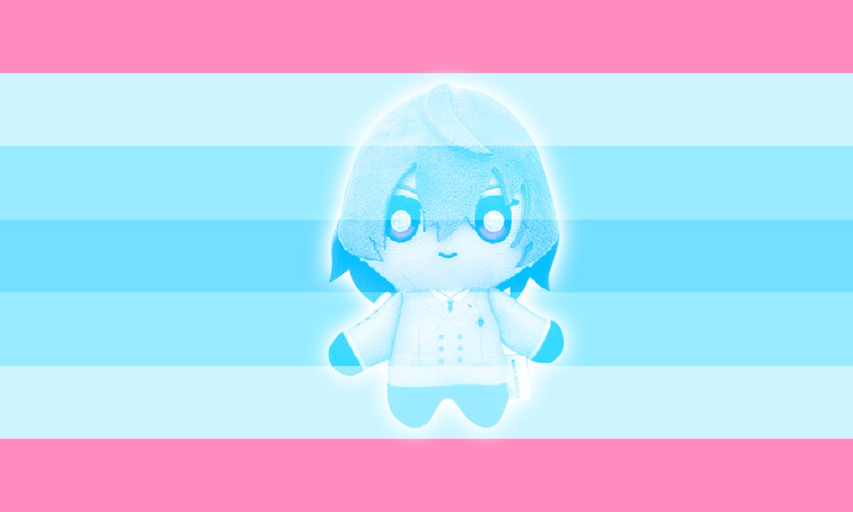 faterewinder's tweet photo. Flag for trans men who like Goro Akechi https://t.co/jhjEYtOU9P