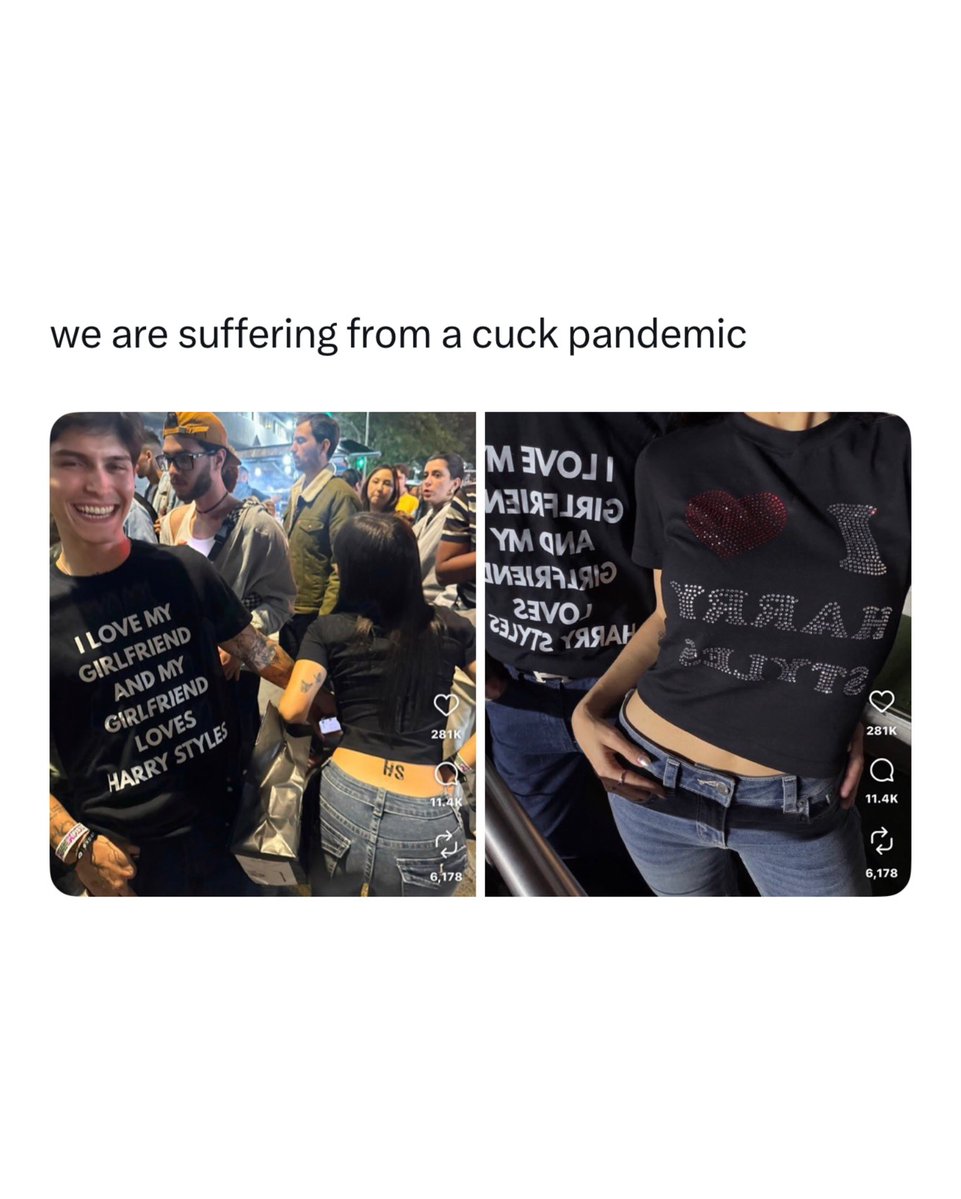 johnwilliamsp6f's tweet photo. Online, “c*ck” has evolved beyond its sexual meaning into an insult for men seen as overly submissive in relationships. It’s common in memes about modern dating, jealousy and boundaries, where harmless behavior to one couple may be mocked by others. https://t.co/C5ZprtIpYt