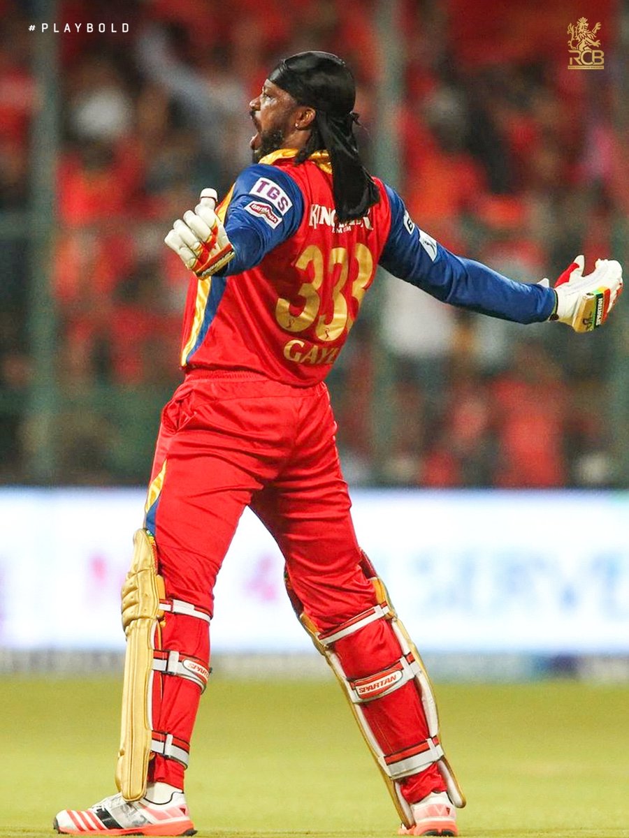 RCBTweets's tweet photo. Before “𝘢𝘶𝘳𝘢” became internet lingo, there was 𝗖𝗵𝗿𝗶𝘀 𝗚𝗮𝘆𝗹𝗲. 🗿😮‍💨

𝗛𝗮𝗽𝗽𝘆 𝗕𝗶𝗿𝘁𝗵𝗱𝗮𝘆 𝘁𝗼 𝘁𝗵𝗲 𝗨𝗻𝗶𝘃𝗲𝗿𝘀𝗲 𝗕𝗼𝘀𝘀 and one of the greatest entertainers to ever wear our colours. ❤️‍🔥🎂

#PlayBold #ನಮ್ಮRCB https://t.co/ApnMQxDpAI