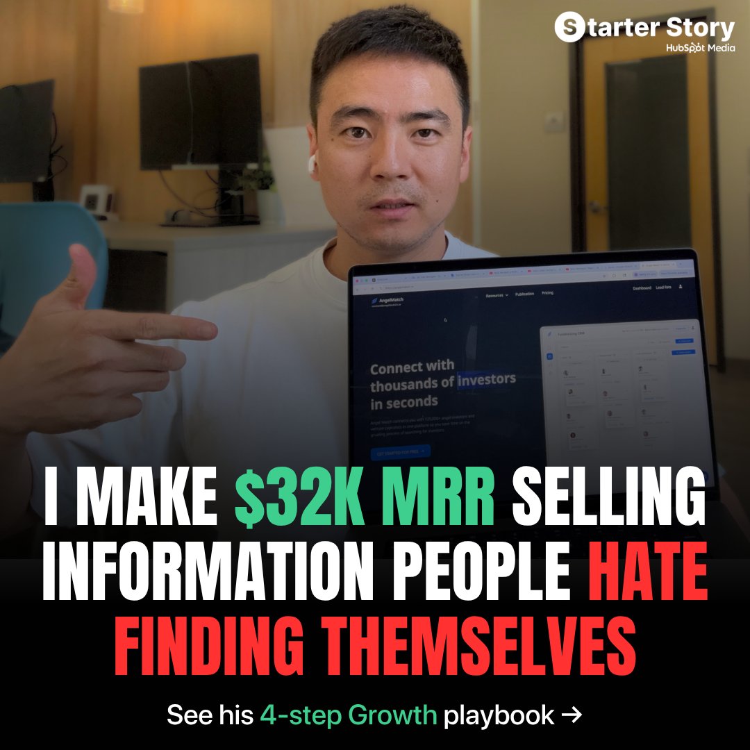 Rashid Builds AngelMatch Database Business Reaching $29K Monthly Revenue