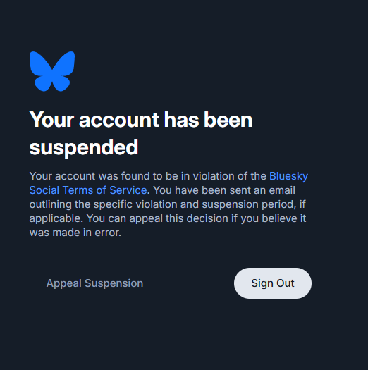Tailspin_Rodent's tweet photo. The bluesky account was suspended for "harassment", despite it only showing the PDF file exposing Neah for grooming. 

You can not stop this, Neah. You can try to silence us all you want but you're losing money, you're losing followers, and you're losing friends.

We won't forget https://t.co/HXZ5l66mEY
