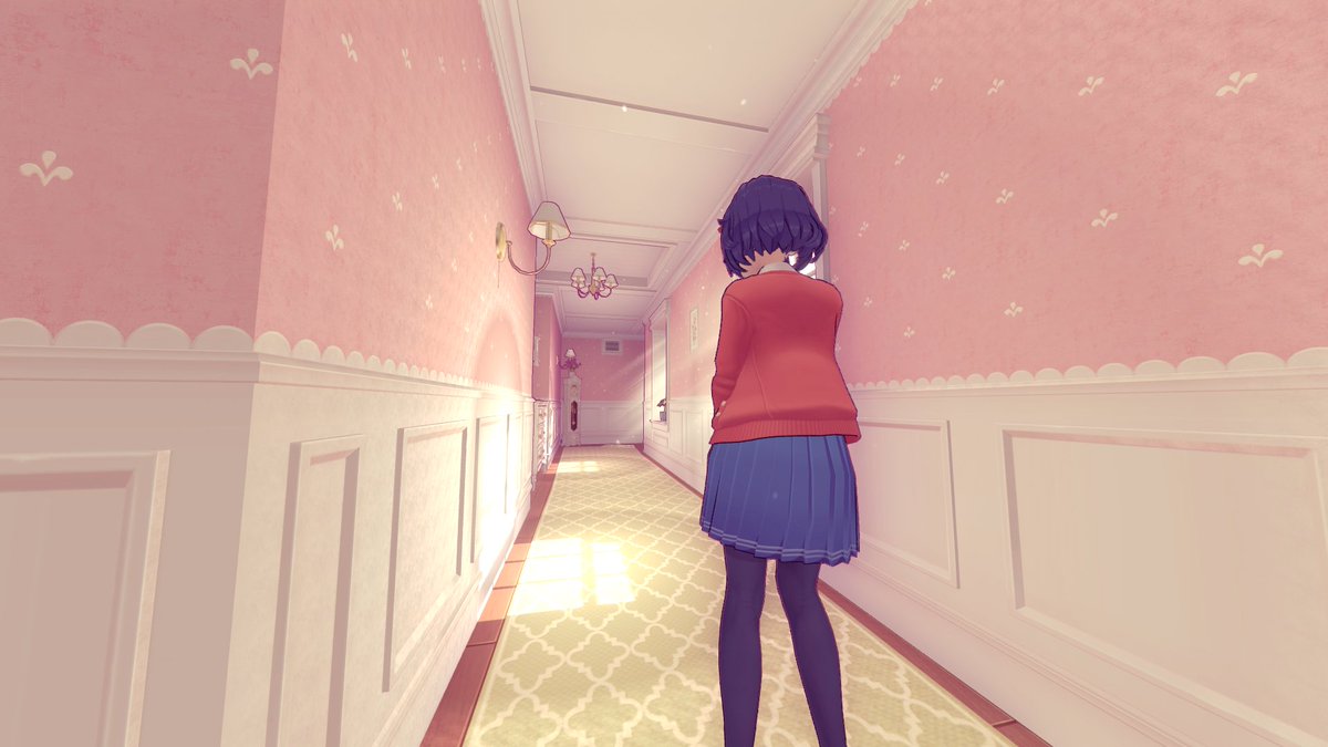 DailyMilaMiside's tweet photo. She went through the door and ended up in a strange corridor!
#MilaMiside #Mila #MisideMila #MiSide #ミサイド https://t.co/EtY0dmNJjG