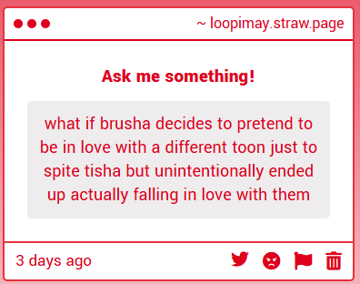 loopimay's tweet photo. More people need to get on board with ArtsnCrafts because there is no toon better for Brusha to try and rebound with than another character she was friends with in the show. Scraps is right there, guys. C'MON!!! https://t.co/iOGb11ha5U