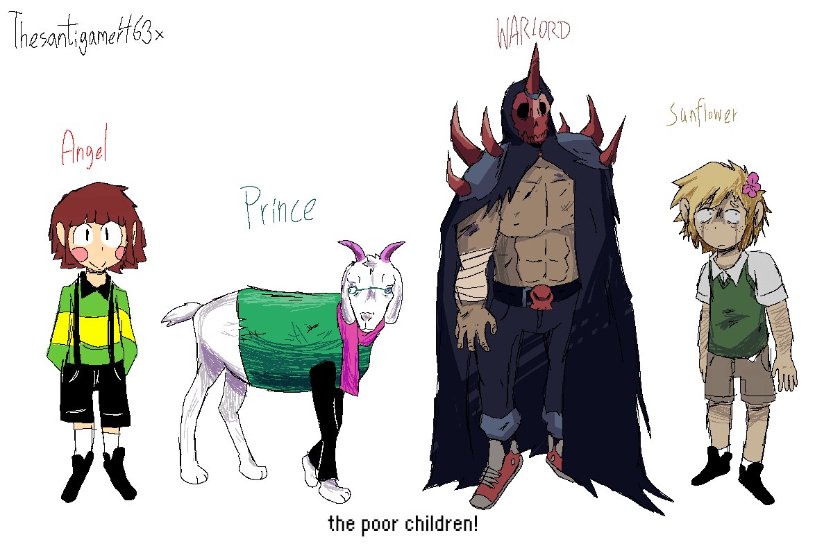 santigamer463x's tweet photo. the poor children!

#undertale #deltarune #lisarpg #omori https://t.co/ka6belBWBZ