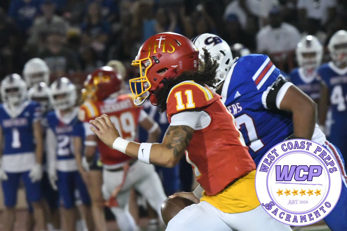 WCPSacramento's tweet photo. Resilience is the name of the game at Jesuit.

Down multiple key starters, Marauders weather the storm and win seventh straight Holy Bowl.

Story: https://t.co/3QdLKx1r1A https://t.co/MPOsanH75V