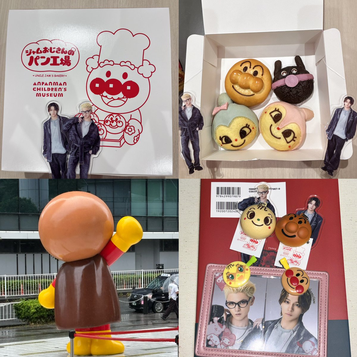 gene_whh's tweet photo. 2026.09.20 書店イベント

ステッカー無事にりょじぎーにもらえた🥹
“りょじニキ”が大好きなデニム着てた😭
アンパンマンの好きなキャラ聞いて
アンパンマンかなって思ってたら
りょじニキに“メロンパン”って言われて
ギャップがメロかった🫶
ちゃんと買いました🍈
#WOLFHOWLHARMONY 
#WHH 
#WOLFCORE https://t.co/H3ToDXUfDg