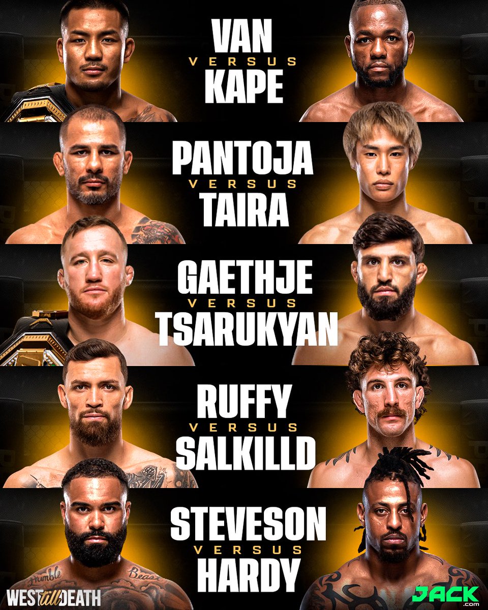 WestTillDeath's tweet photo. Fights to Make After #UFC 331 https://t.co/3uV6fbc4Ix