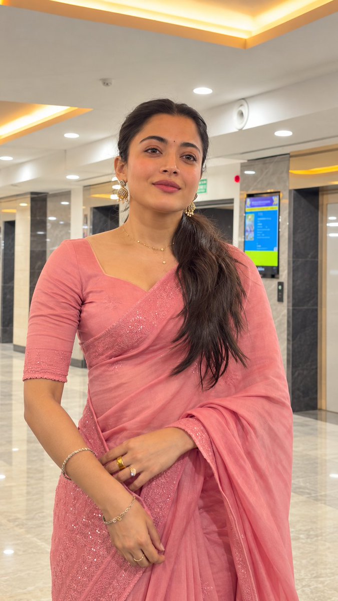 FaceCardHD_'s tweet photo. Rashuuuu❤️..... In saree is 🤌✨ https://t.co/itV9s08XDM