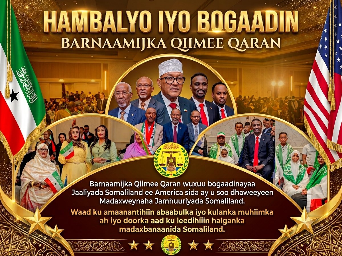 SLNAwardsPrize's tweet photo. Waxaan Bogaadinaynaa Sida Ay Usoo Ajiibeen Iyo Kaalinta Ay Ka Qaateen Soo Dhawaynta Madaxweyneha Jamhuuriyada @Abdirahmanirro Jaaliyada Somaliland Ee USA @baruud

Waxaad Tihiin Muraayada Halganka Qaranka Ee Halkaa Ka Wada Oo Barbarkay Ka Baxdaa Waa Bakayle Qaleen

@SomalilandUS https://t.co/Wr77ZF7skX