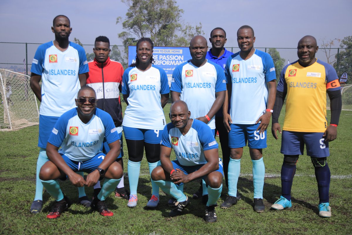 Ssebumo's tweet photo. We showed up, competed and impacted communities. Thank you to  @RotaryKiwatule for a well organised 5-Aside football gala. #Islanders, we ride the tide. #rotary5aside https://t.co/EQVOUg5UbA