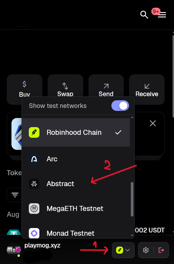 kamiyahame's tweet photo. How to CLAIM your Maze of Gains upvote keys reward🗝️ 
(grinding @YieldFields_RH WL? this is for u too)

1️⃣ switch wallet network to Abstract BEFORE hitting Claim button
2️⃣ already clicked? refresh, switch network, hit Claim again
#YieldFields https://t.co/LQjLxi4DYr