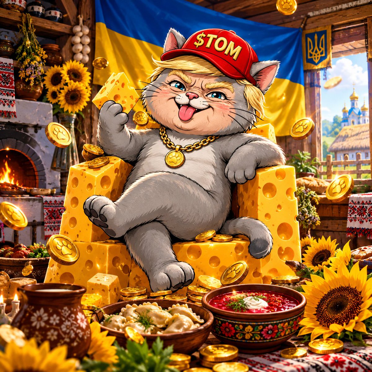 Lyra_110's tweet photo. $TOM feels like the cat that actually runs the house  chaotic, loyal, and somehow holding everything together. 

The community is simple, real, and still showing up. 

That’s rare. 

Glad to be here. 🐱🏠 https://t.co/qhbJco96RQ