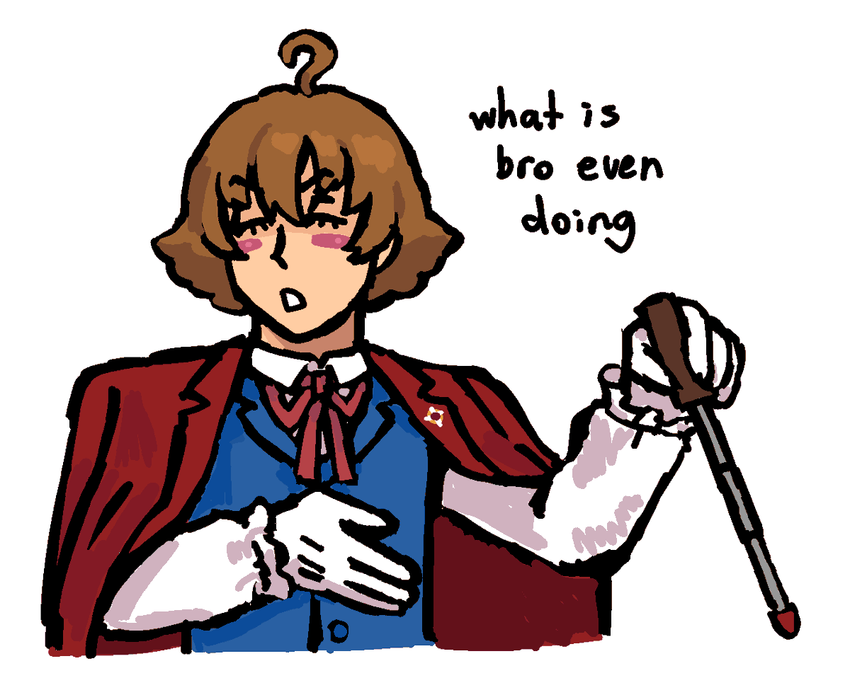 peachylikeslego's tweet photo. eustaces
#aceattorney #aai2 https://t.co/prd3lW6YtW