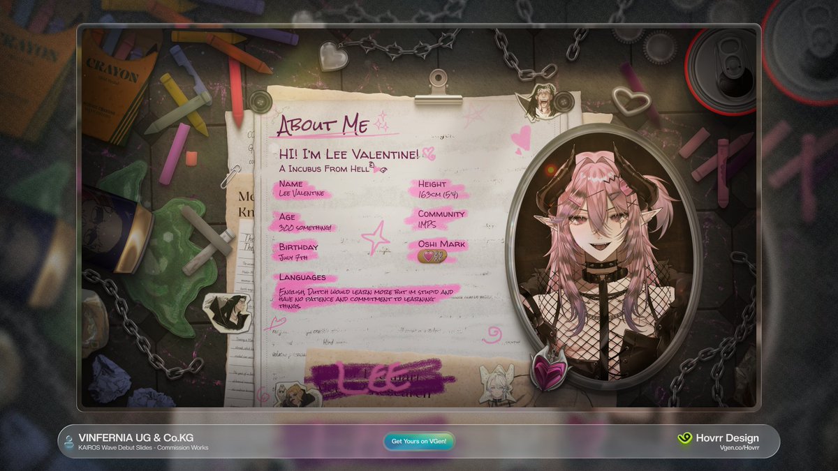by_hovrr's tweet photo. KAIROS Debut Slides
Commissioned by @VInferniaVT & @VSVirtualStar
Thank you for collaborating with us!ð
#VgenComm #VgenOpen #KAIROS #VSTARProject #VtubersEN https://t.co/xAiuMDNfeP
