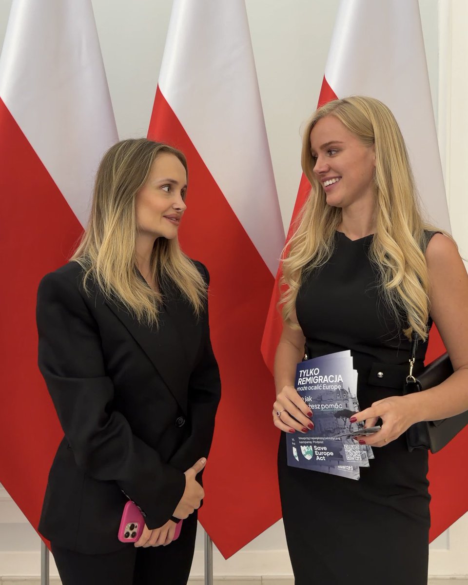 annakrukowska_'s tweet photo. More soon 🎬
Women, security, Europe. With @EvaVlaar 🇵🇱❤️🇳🇱 
@SaveEuropeAct 
#saveeuropeact #evavlaardingerbroek #sejm #sejmrp #polska https://t.co/WtlywrRoKi