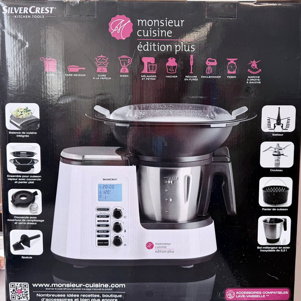luis_carr58's tweet photo. FOR SALE / EN VENTA: Brand-new SilverCrest Monsieur Cuisine Edition Plus. Chop, mix, blend, knead, steam and cook. Was €399, now only €199! Available at The Original Charity Shop, Jávea. Every purchase supports local charities. https://t.co/XX1I0fdg4k