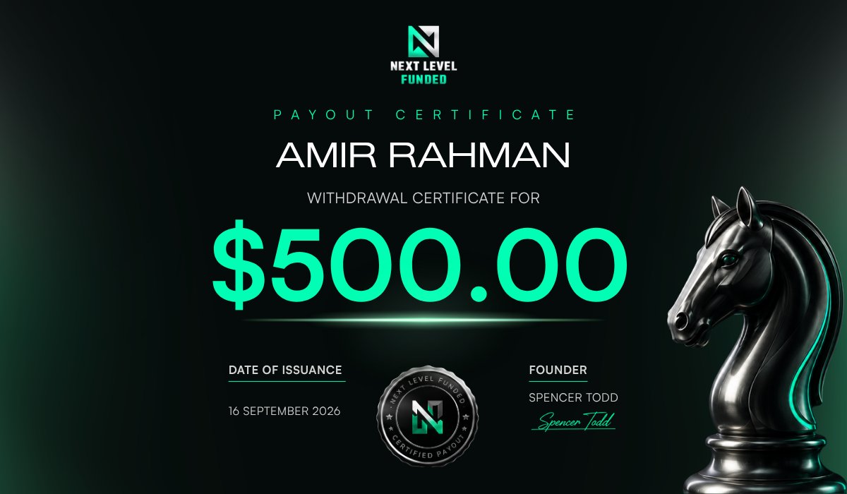 NextLvlFunded's tweet photo. ANOTHER ROUND OF PAYOUTS! 

The payouts keep stacking! https://t.co/VqK9ZCdxgD