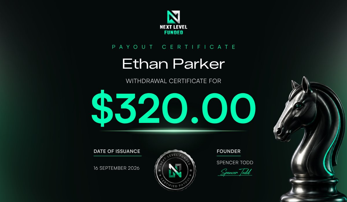 NextLvlFunded's tweet photo. ANOTHER ROUND OF PAYOUTS! 

The payouts keep stacking! https://t.co/VqK9ZCdxgD