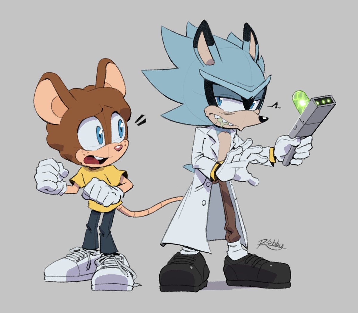galaxylover06's tweet photo. I turned myself into a tenrec Morty! I'm Tenrick!! https://t.co/MBuwjX1wzR