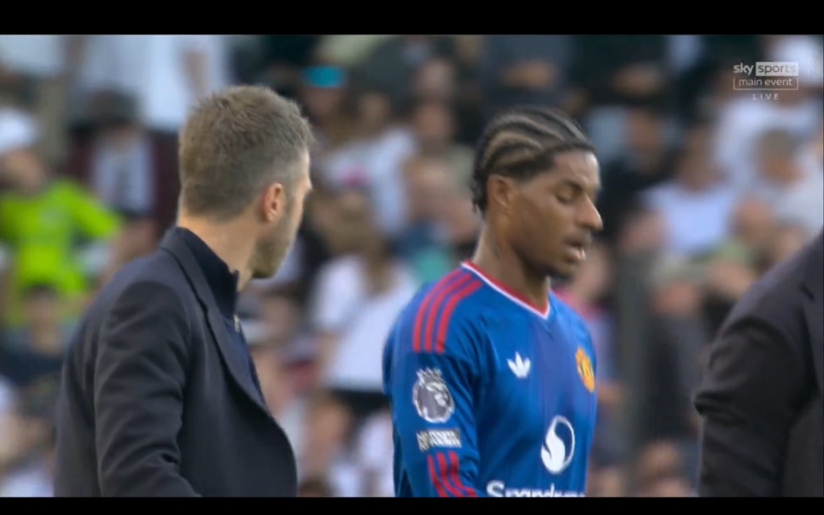 adeyeriDan17's tweet photo. Definitely,Rashford has gotten hold of Carrick 😡 https://t.co/OacMoRQowg