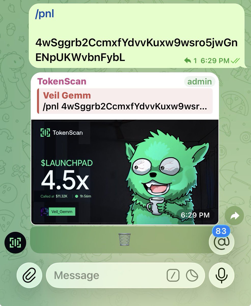 VeilGemm's tweet photo. 4.5X on my call on $LAUNCHPAD

CA> 4wSggrb2CcmxfYdvvKuxw9wsro5jwGnENpUKWvbnFybL https://t.co/dP8fEbYVsq