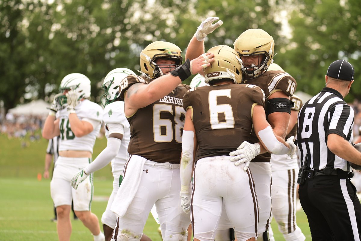 LehighFootball's tweet photo. Gritty win at Goodman!

Full gallery: https://t.co/X6rbpPqJSt

#TheNest https://t.co/vXcE9qE7Ae