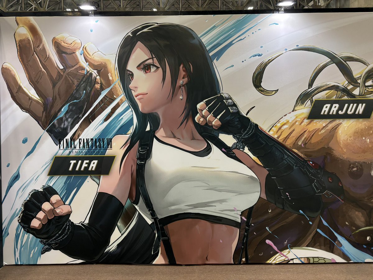 dolphnblw's tweet photo. if i didn’t know any better id think tifa was under capcom https://t.co/G6FI5eKXl9