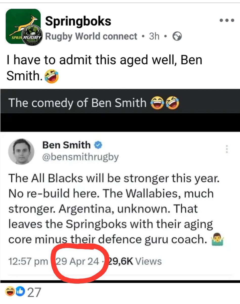 Ruggaviews's tweet photo. @bensmithrugby https://t.co/XcFBEBkyLr