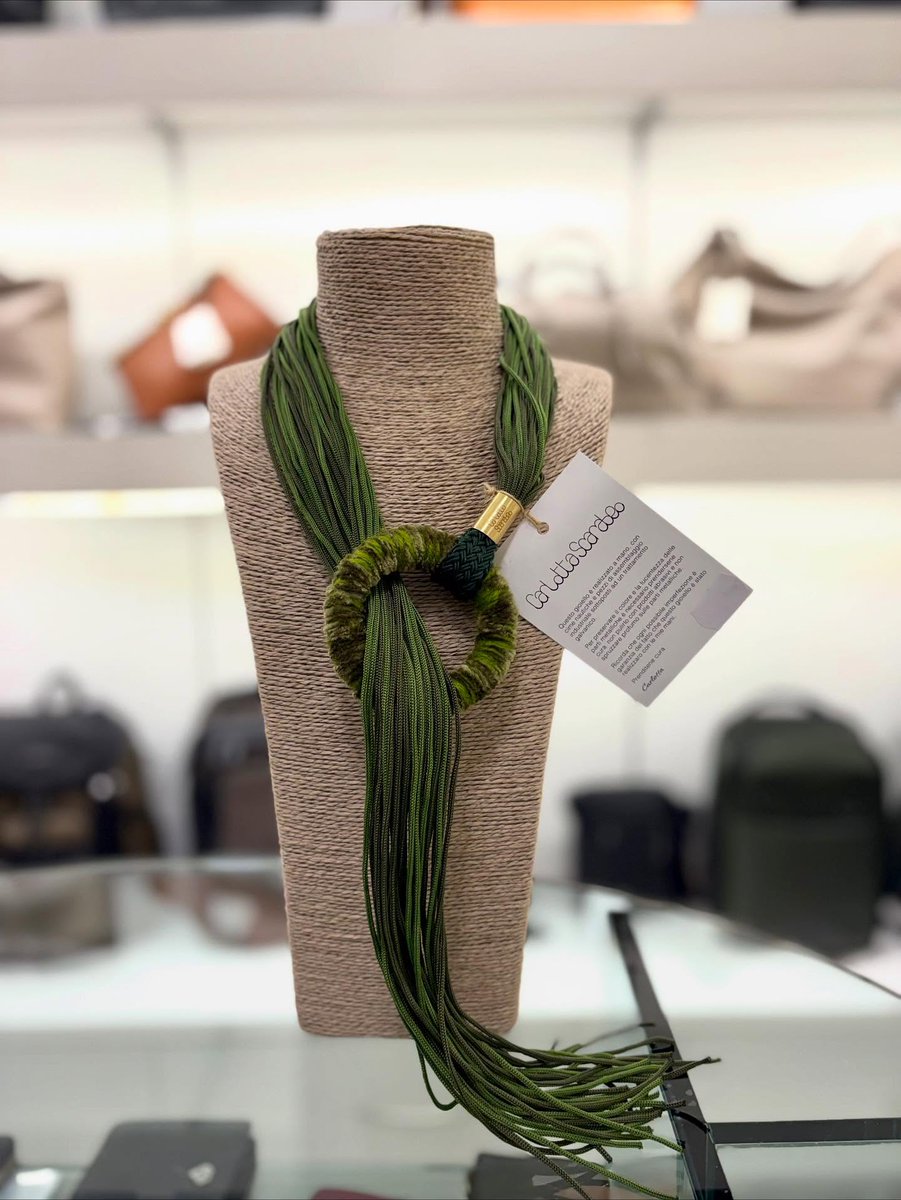 michaeltho98y4's tweet photo. Carlotta Scarabeo’s new collection has arrived! Lightweight, versatile jewelry designed to move with you. Handmade in Italy with reinvented nautical cords, magnetic clasps, upcycled materials, and a design made for freedom of movement and styling. https://t.co/72pI6JNn9L