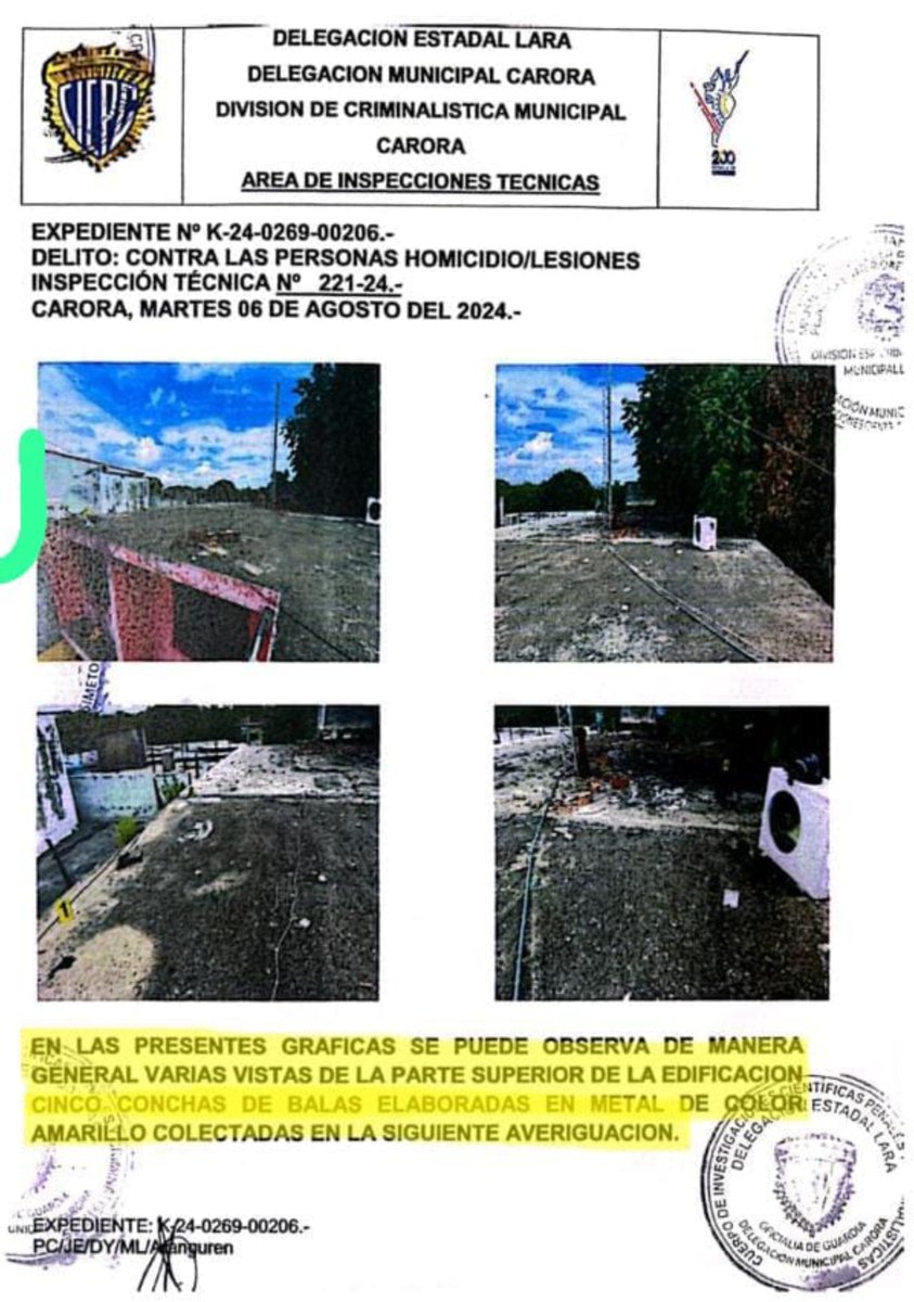 MundarayZair's tweet photo. #CRIMINALÍSTICA básica para @LarryDevoe: si todas las conchas colectadas en el sitio del suceso se encuentran en un alero y en la platabanda de la casa del PSUV de Carora, y todos los impactos y orificios están en las paredes que están frente a esa casa; desde donde dispararon? Peor aún, la víctima es alcanzada por un disparo estando en el haz de tiro de la zona de localización de las conchas, donde estaba el tirador?
Se repite el mismo esquema de @TarekWiliamSaab, persecución contra toda evidencia. El CICPC con sus deficiencias, hizo su trabajo.