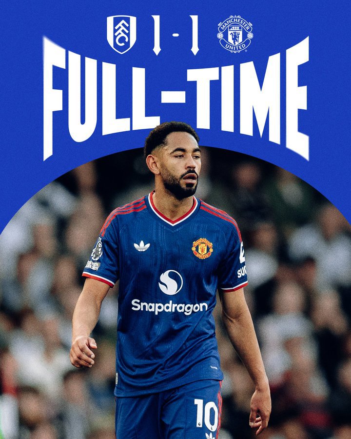 ManUtd_Es's tweet photo. Empate fuera de casa. https://t.co/S30K41rIj9