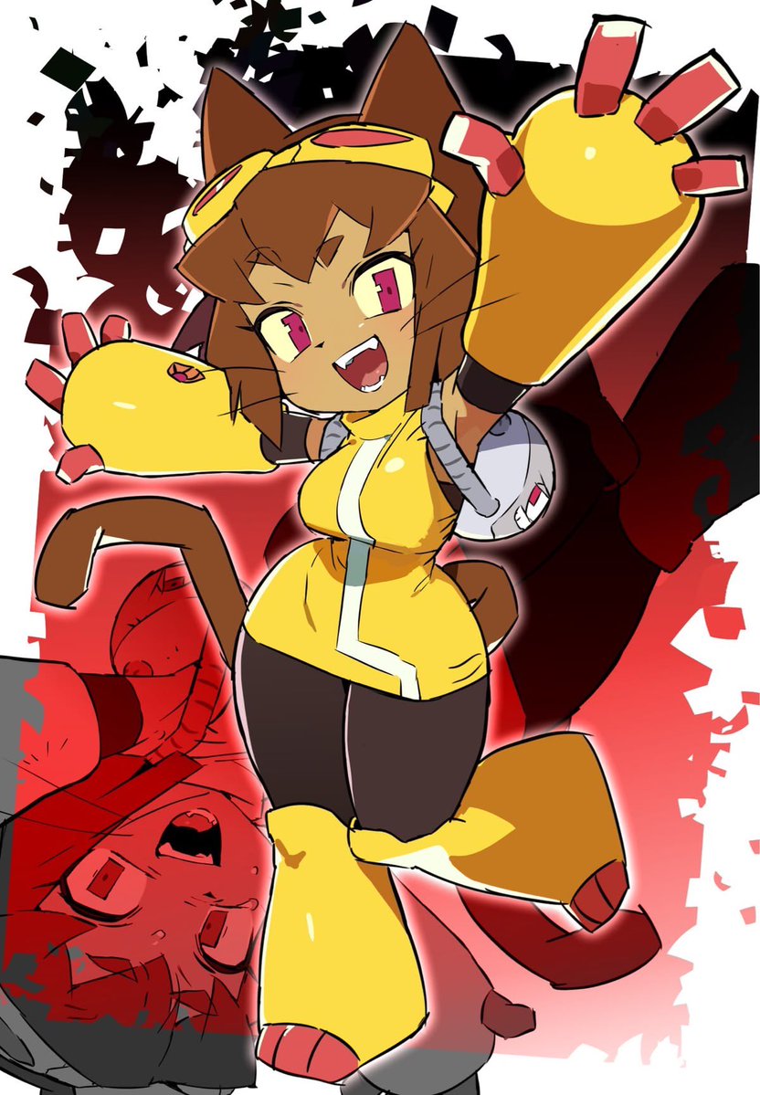 emmaluxel1c's tweet photo. GM y’all!!
  A little sunshine, a little violence

#gameoverse #gameoversefanart #kitbodega #kitbodegafanart #gameoversekit https://t.co/QnDKnRiEAl