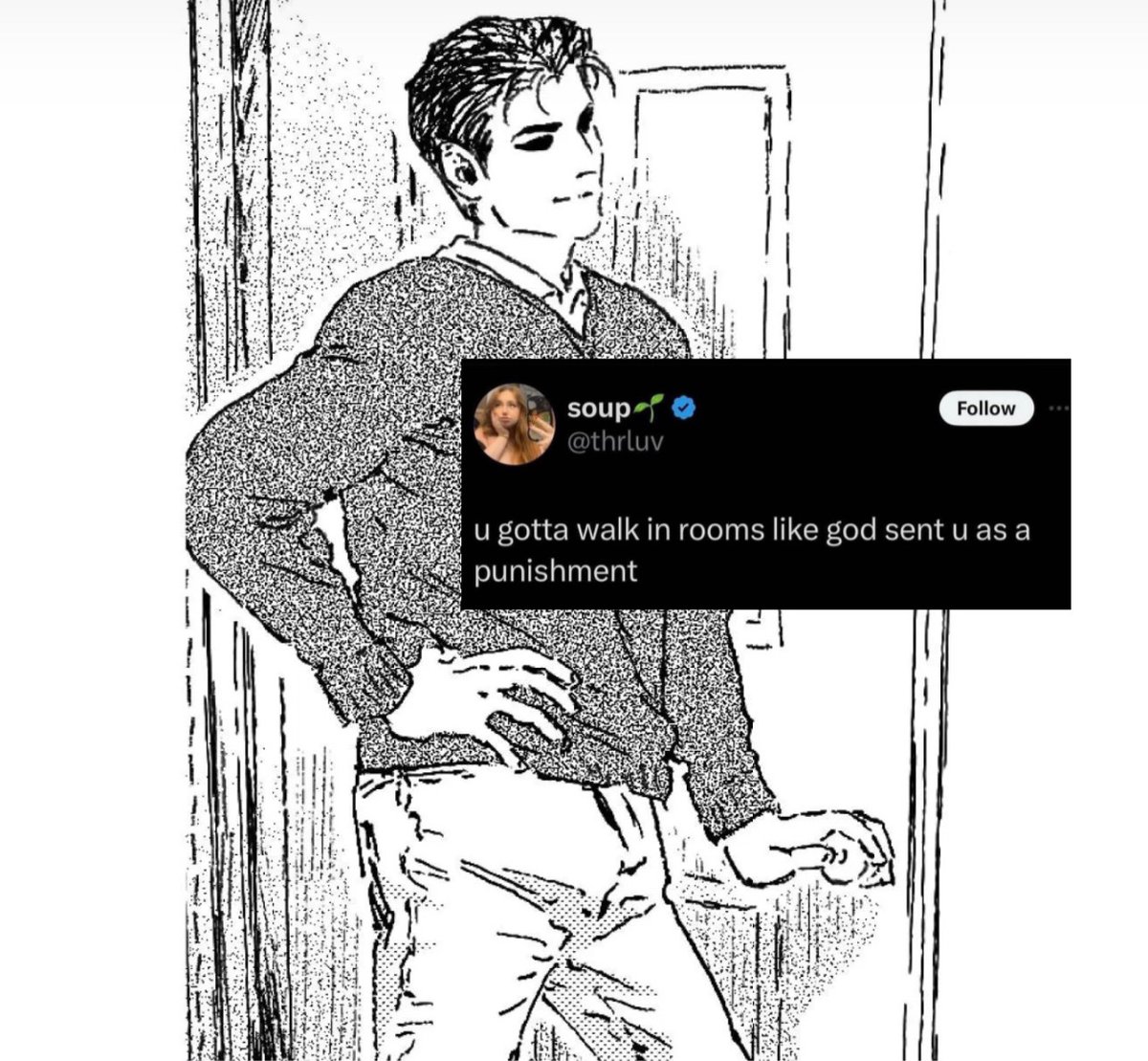 simuriandust's tweet photo. they wanted him dead for his rideable nose and slutty waist https://t.co/G61n6QQmTU