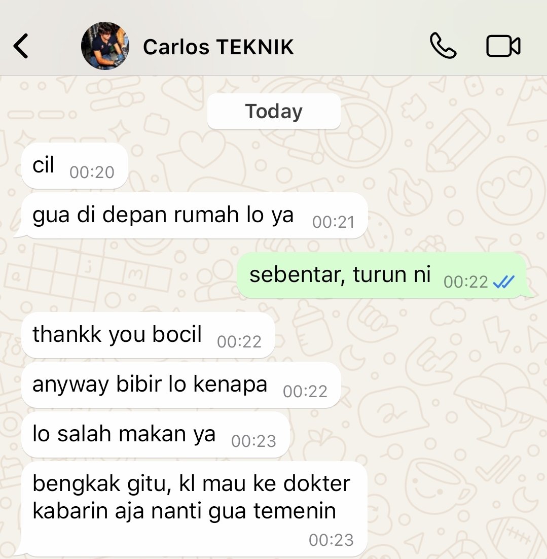 aprhoditrava's tweet photo. wah alergi ya lan? https://t.co/YLllH8EPp7