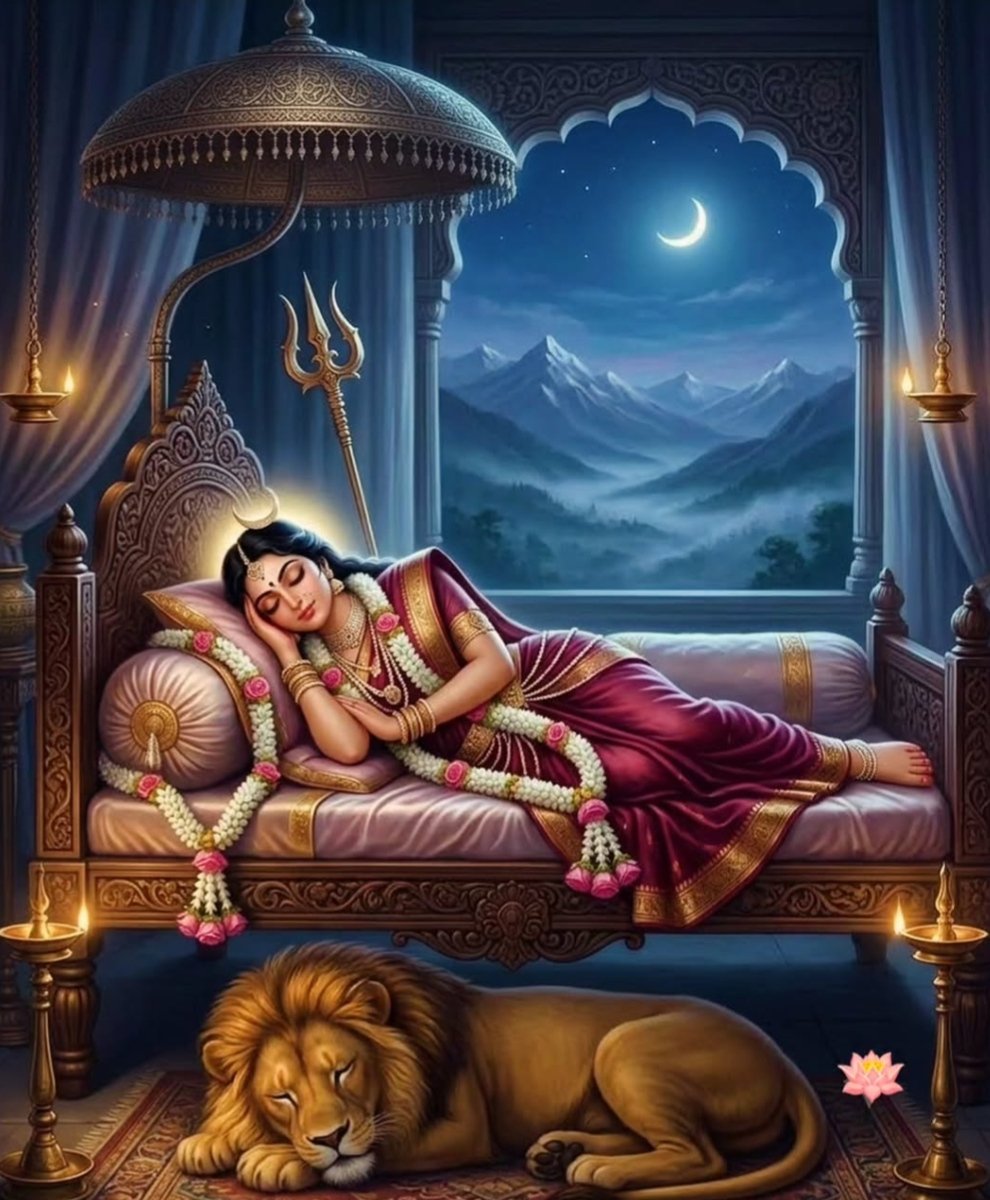 BahuRaani's tweet photo. 1111
श्री दुर्गा शयनोत्सव https://t.co/pzJnq6D5qC