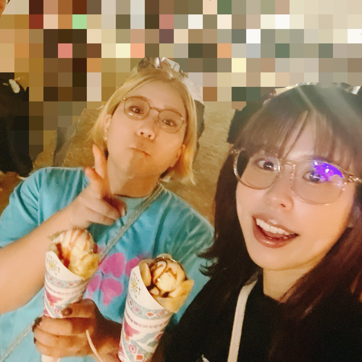 mosamosako's tweet photo. パルマティカでTONEYAMA夏フェスでした！🏮✨

夏祭りなんて久しぶりで調子のってたくさん食べました！
楽しかった〜😭✨
ありがとうございました！

#パルマティカ https://t.co/o43xjTqQ8i