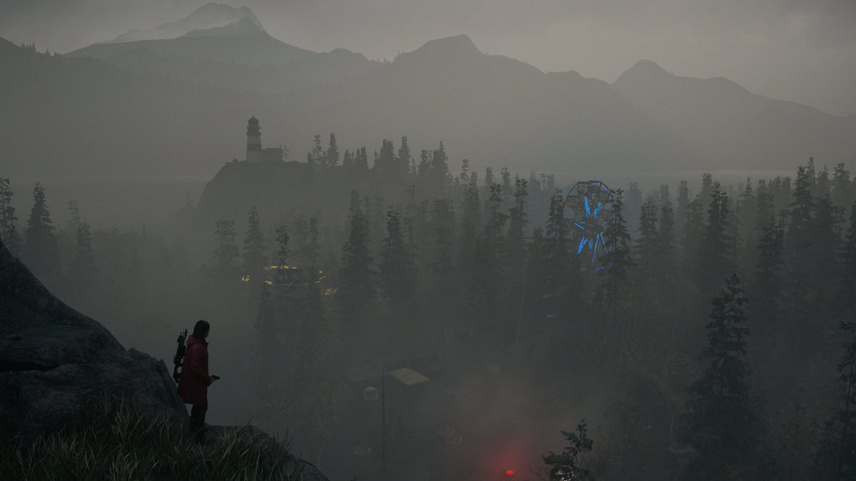Arron_TK's tweet photo. Alan Wake 2 is hauntingly beautiful. https://t.co/BhYVOA0gLi