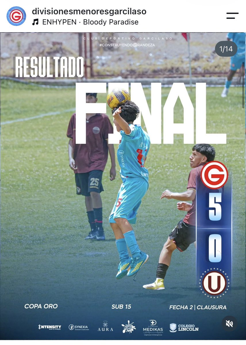 potrillo_1901's tweet photo. Garcilaso en 1 mes le metió 31 - 0 a @Universitario 

Tienen que investigar https://t.co/v6vpWQftRT