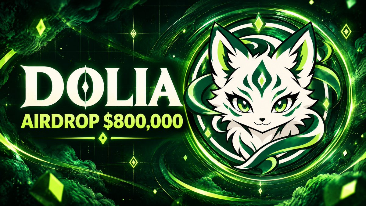 DoliaRH's tweet photo. Claim $800,000 - $DOLIA airdrop for first 5000 🔥

$DOLIA will list on 3:00 PM UTC on September 22nd on Robinhood Chain

CA: 0x724ffd31d227f5bff0db35e02bea3cc7764c788c

✅Follow @DoliaRH
✅RT + Like
✅Comments $ETH address

Distribution airdrop September 22nd ⏳ https://t.co/wHNwjctFUz